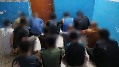 البصرة مفارز الشرطة تلقي القبض على ١٤ متهما بقضية الدكة العشائرية 4 FB IMG 1617794753137