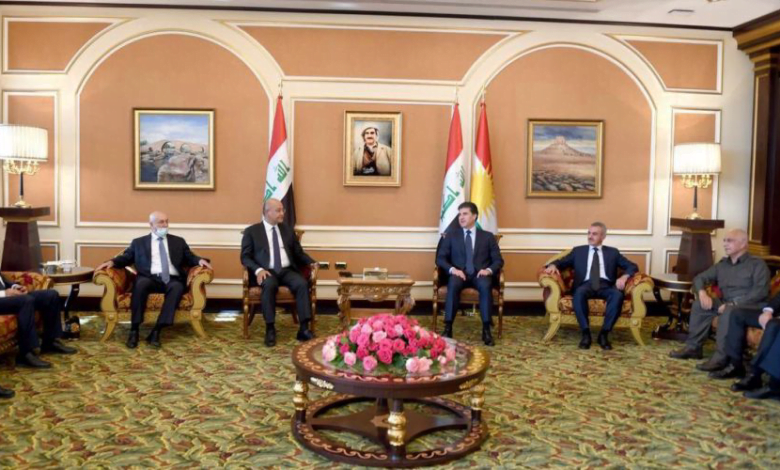 زيارة برهم صالح إلى اربيل: تهيئ لتفاهم كردي لخوض الانتخابات المقبلة 1 FFE3FC23 870D 437B ACE9 21BF419ACF84