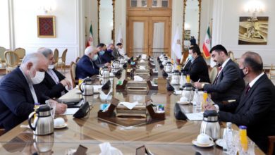 مستشار الأمن القومي يبحث مع وزير الخارجية الإيراني تعزيز العلاقات والملفات المشتركة 3 IMG 20210412 WA0035