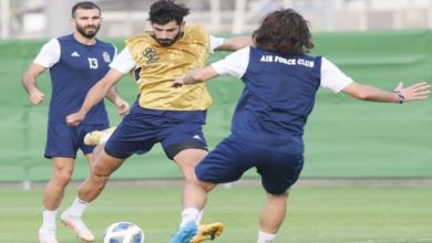 القوة الجوية يواصل تدريباته استعداداً للقاء سازي تبريز الإيراني 5 upload 1618817566 1197418777