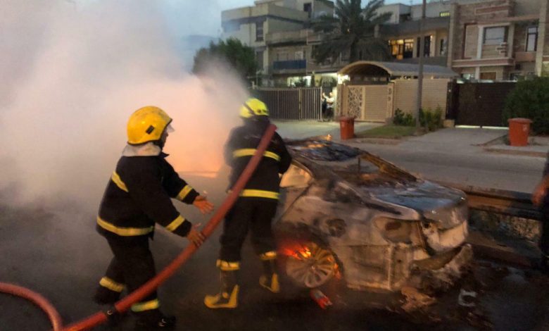 الدفاع المدني يسيطر على حريق التهم سيارة في بغداد (صور) 15 0C86C244 C8C4 4C5F A8F5 C48991EB6FD4