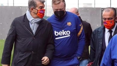 الكشف عن تطورات اجتماع لابورتا وكومان بشأن مصيره مع برشلونة 6 243547