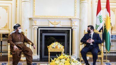 بارزاني يبحث مع الأمين العام للاتحاد العالمي لعلماء المسلمين سبل تعزيز الثقافة الدينية 5 3A0BBB26 0A33 43A6 B27D 8DB8B71988A6