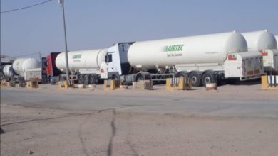 المنافذ تعلن دخول 12 صهريج من الاوكسجين عبر منفذ سفوان 5 426AF2F7 446A 46C0 9345 C1F52104C111