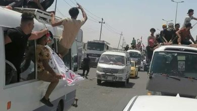 سيطرة امنية تمنع دخول الشباب المتظاهرين القادمين من الانبار (فيديو) 5 53F2C675 1AAD 48BB B7E4 D28F706C0D10