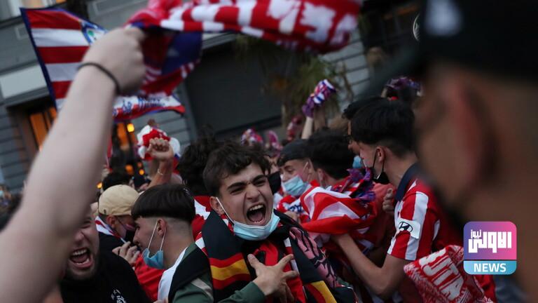تعرض مراهق لحادث يودي بحياته خلال احتفالات جماهير أتلتيكو بلقب الدوري الإسباني 1 60a9ec1d42360462e44447fd