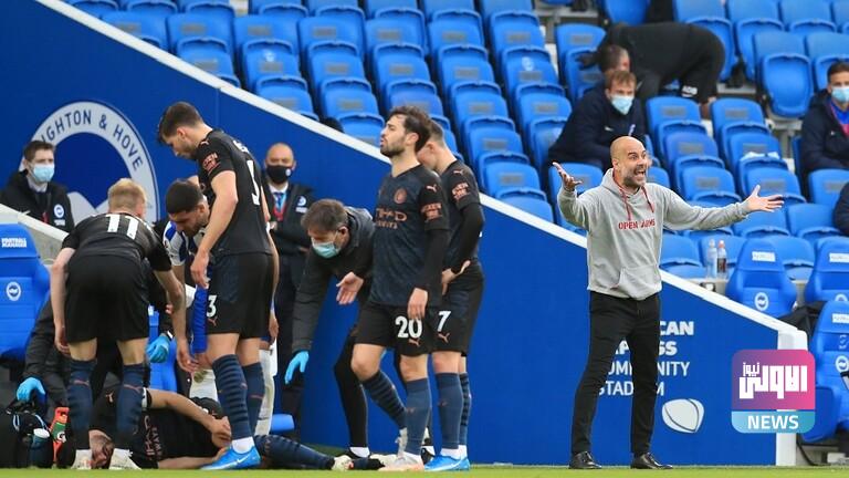 قبيل مواجهة تشيلسي في نهائي دوري الأبطال ..إصابة لاعب مانشستر ستي في المران 1 60b1d7a94c59b769bb1d8cd2