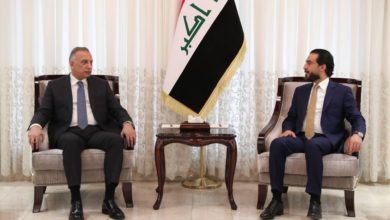 الكاظمي والحلبوسي يناقشان وتعزيز التعاون بين السلطتين التشريعية والتنفيذية 5 B2497E94 1AB2 4950 B350 3AAF086E41EA