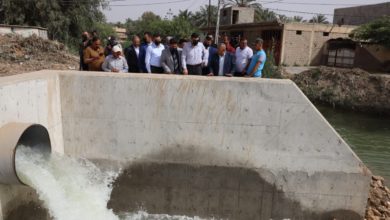 وزير الموارد المائية يزور ديالى ويطلع على التشغيل التجريبي لمحطة ضخ نهر خريسان 4 B360C89B 68B0 4B17 8A74 40AE5BE86F01