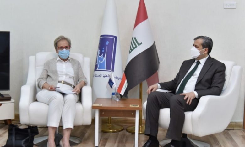 رئيس مجلس المفوضين يستقبل غيشلادوتر لبحث التحضير للانتخابات 1 E2674B64 627D 4E28 80BB D1FEFD9305A7