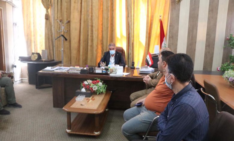 الوكيل الفني لوزارة الاتصالات يتفقد سير العمل في مديرية اتصالات النجف 1 E534C908 752B 4087 A96C D1ED06B0171D