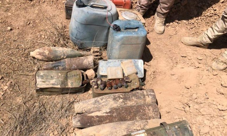 الاعلام الامني تعلن نتائج واجب و تفتيش في الانبار 1 FB IMG 1618248950911