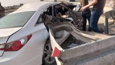 مصرع واصابة 3 أشخاص في حادث مروري مروع على طريق الأنبار (صور) 11 IMG 20210522 WA0036