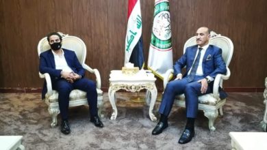 خلال استقبلُه وفدَ إتحاد الصحافة الرياضية درجال ويؤكد: دعمه للصحفيين الرياضيين 6 photo ٢٠٢١ ٠٥ ٠١ ١٧ ٠٩ ١٨ 4