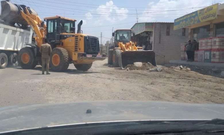 المباشرة برفع التجاوزات في قضاء الضلوعية 1 ٢٠٢١٠٥٢٧ ١٤١٧٣٠