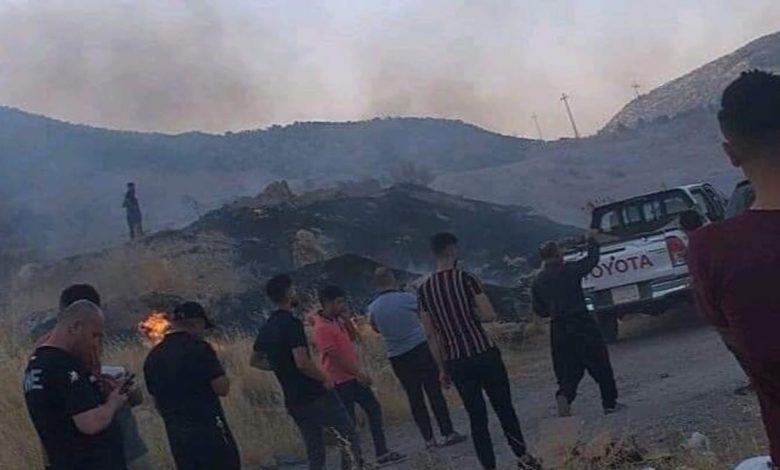 الطيران التركي يضرم النيران في مزارع شمالي دهوك 1 0A251B75 E86A 4D46 9600 4B6810F26084