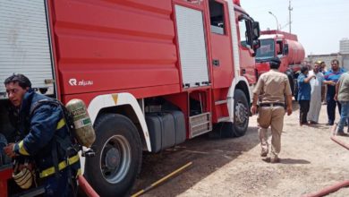 فرق الدفاع المدني تخمد حريق اندلع داخل مخزن في قضاء شط العرب 4 125C14E9 1A86 4631 A0D6 4A16330190B4