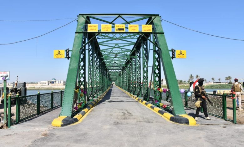 وزيرة الإعمار تفتتح جسر الفلوجة الكونكريتي الثالث 1 19214645 19DA 425D 8F2E AF11392114DD