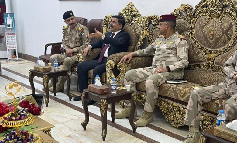 وزير الدفاع يصل إلى نينوى على رأس وفد أمني رفيع ويتفقد القطعات العسكرية 7 20DAFDB7 8A52 4544 B4AE 876296632428