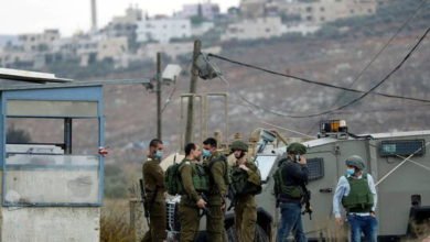 إطلاق نار على سيارة للمستوطنين شرق نابلس 6 60b86acb42360413f714c050