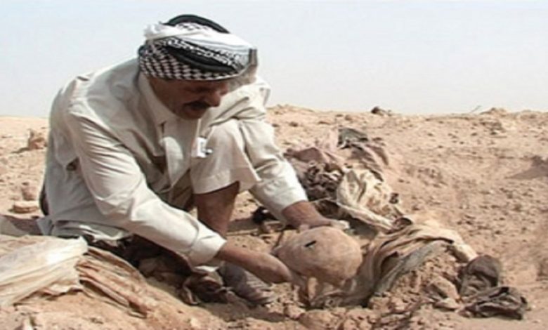 اكتشاف مقبرة جماعية في ديالى 1 8E863534 2C90 4D1E AC6C 303AFB55C3FC