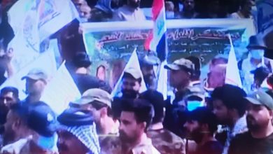 بغداد.. انطلاق مراسم تشييع شهداء الحشد الذين سقطوا جراء القصف الاميركي الاخير 14 97BED5ED 4075 444A B97A 4BFE8D57164F