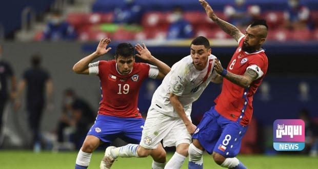 باراجواي تتغلب على تشيلي في كوبا أمريكا 1 E4sdKBDXEAEhCC scaled e1624592623843 620x330 1