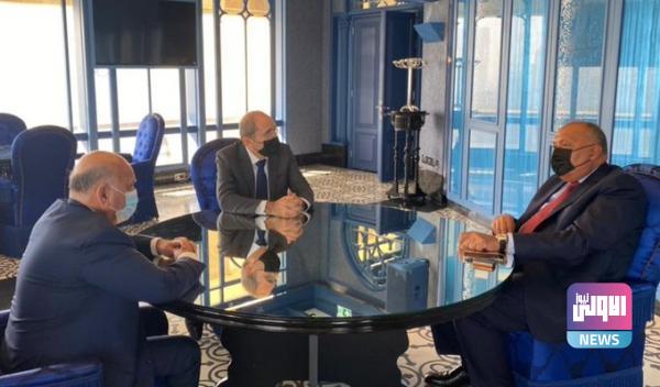 لقاء ثلاثي يبحث تحضيرات قمة بغداد 1 EBFDD405 8BCF 4C5D 8B77 B94F418841B0