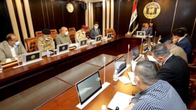 مستشار الأمن القومي يترأس اجتماعا لبحث ضبط الحدود العراقية السورية 2 IMG 20210608 WA0101