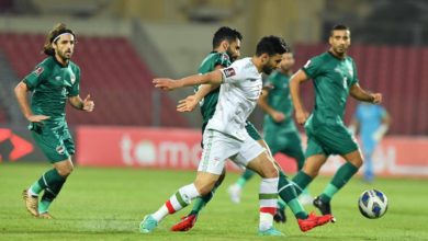 صور من أحداث الشوط الأول بين منتخبنا الوطني ومنتخب إيران 5 photo ٢٠٢١ ٠٦ ١٥ ٢٠ ٠١ ٣٣