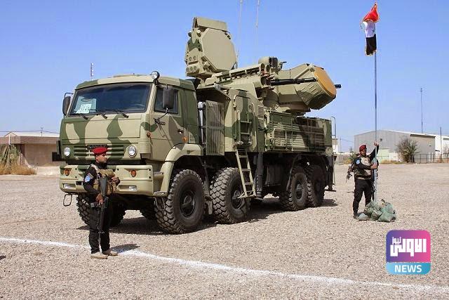 نظام بانتسير إس يحمي القاعدة الأمريكية في العراق من الهجمات الصاروخية