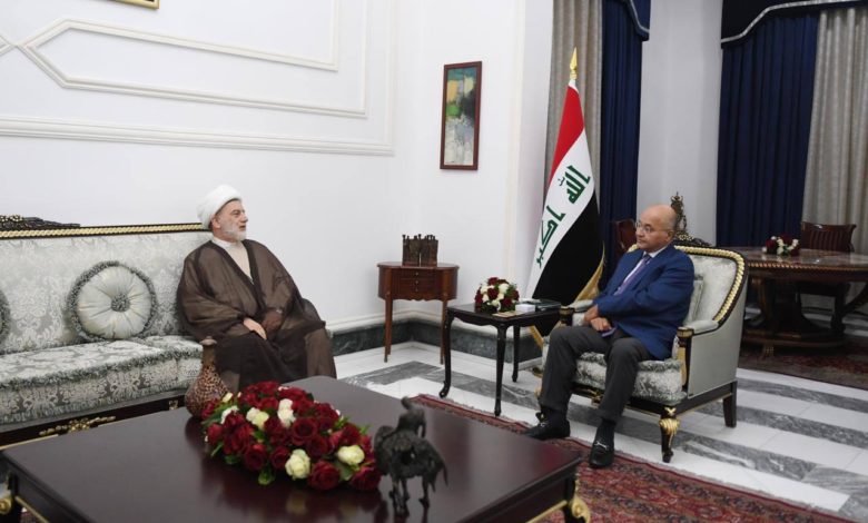 رئيس الجمهورية يستقبل رئيس المجلس الأعلى الإسلامي العراقي 1 A37192C0 05A4 443F 8398 7716727F2D66