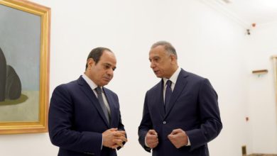 الكاظمي يتلقى اتصالاً هاتفياً من السيسي بمناسبة عيد الأضحى المبارك 2 E9A9197D CA08 447D AD4D E79DB66C1A96