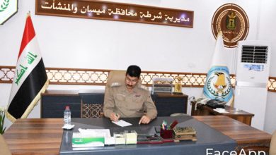 قائد شرطة ميسان يتسلم مهامه رسميا 6 FD1D3A93 9CAB 428C 8252 F1DD1272E52D