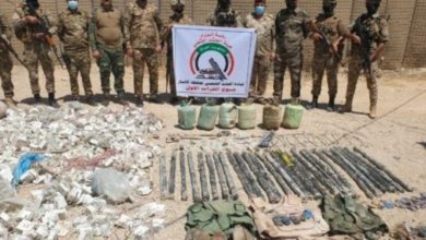 الحشد يضبط موقعاً لصناعة العبوات بين بغداد وسامراء 5 Screenshot 20210704 165318