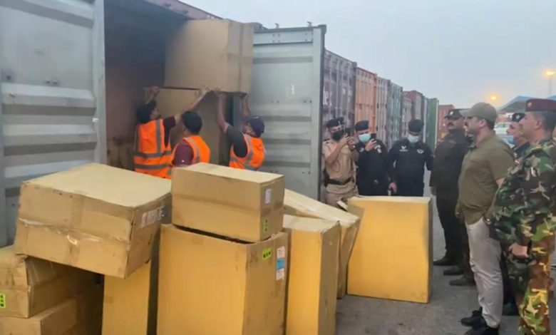 المنافذ: ضبط 36 حاوية مخالفة للضوابط معدة للتهريب (صور) 13 0773950B 2D71 4D58 8C55 BCDF92022076