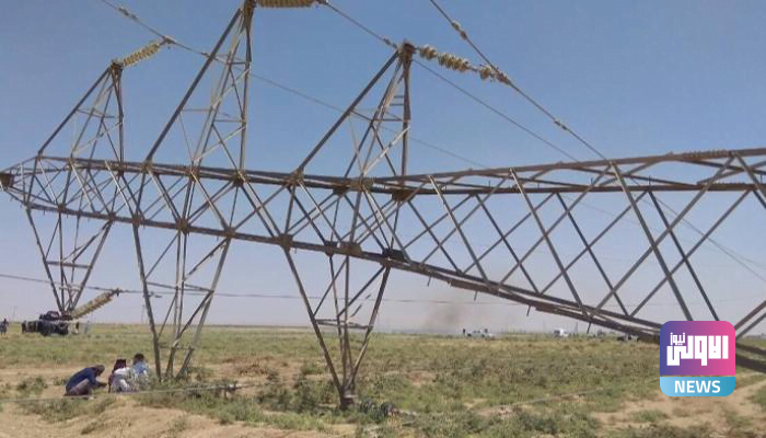 تعرض 14 برجاً لنقل الطاقة للتخريب وانطفاء تام في صلاح الدين 1 157E359D 3048 4515 9664 36342FD500C7