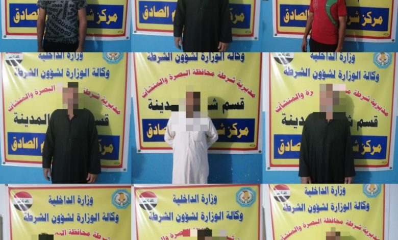 القبض على عدد من المتهمين على أثر نزاع عشائري مسلح في البصرة 1 217AC73C 4D69 4B47 9260 1AD83DF79750