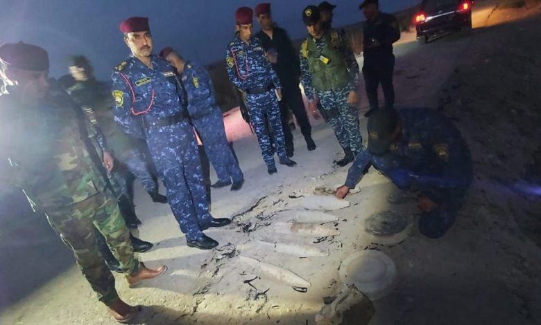 العثور على صواريخ وقذائف مدفعية خلال عملية استباقية للشرطة الاتحادية في كركوك 9 37B0BE5C 6317 4DFD B359 786CFCC21717