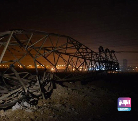 تفجير برج للطاقة يوقف خطوط مجهزة للكهرباء في كركوك 1 487570AE 018F 46CD 96FF 2565FB977410