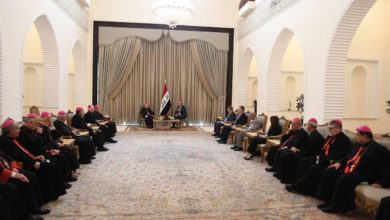 رئيس الجمهورية يستقبل بطريرك الكلدان: مسيحيو العراق وكل الشرق مكونٌ أصيل 6 5B26BBB2 8C27 414A 9B94 047E6CABF444