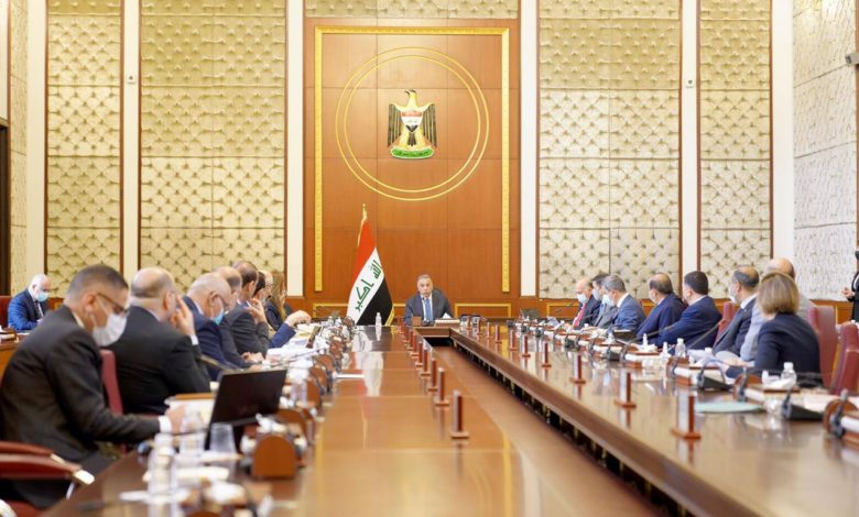 مجلس الوزراء يعقد جلسته الاعتيادية برئاسة الكاظمي 1 D35A5467 6E6D 414B 9B96 06DBD915B80F