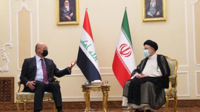 برهم صالح يشيد بدور إيران الداعم للعراق في محاربة تنظيم داعش الإرهابي 2 E4260596 E5C1 49A6 B928 1A331D608435