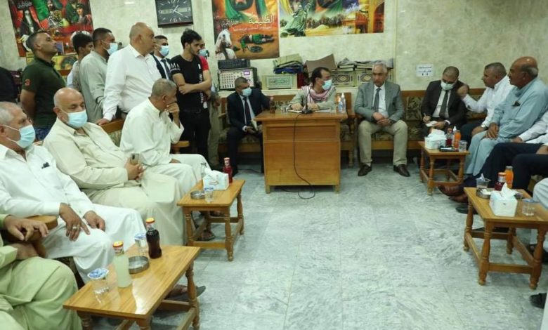 وزير الزراعة يجري جولة في ديالى ويلتقي بالفلاحين لتذليل معوقات عملهم الزراعي 3 IMG 20210809 WA0060