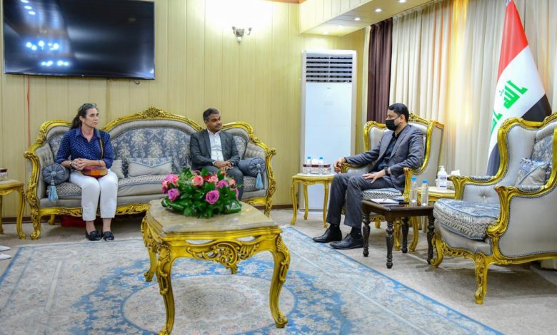 الغزي يدعو بعثة أطباء بلا حدود إلى إقامة مشاريع صحية في ثلاث محافظات 1 IMG 20210811 WA0071