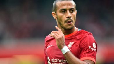 لمباراتين .. ألكانتارا خارج حسابات ليفربول 5 1365231