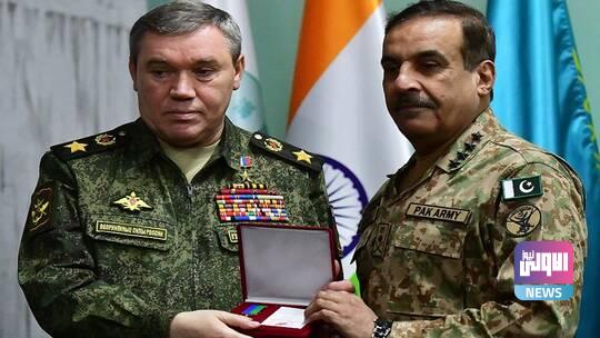 رئيس الأركان الروسي يبحث التعاون العسكري مع نظيره الباكستاني 1 614db52c4236046c442912b0