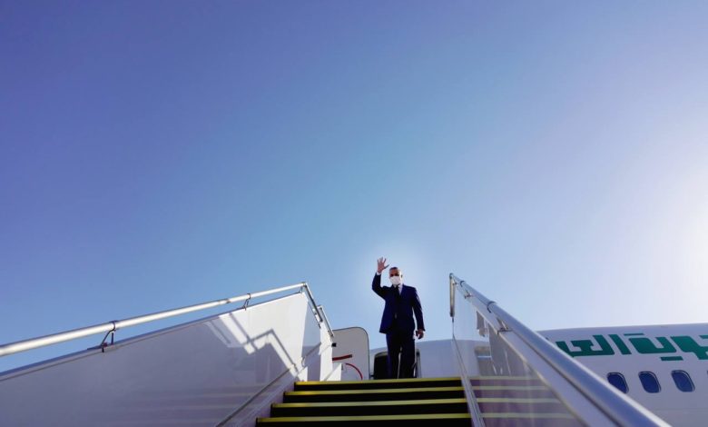 الكاظمي يصل إلى ايران 1 68740D17 7D19 49A4 B8CB 2769084FA7E8