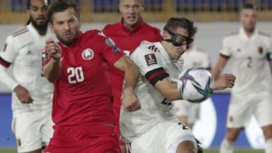 إنتصار ثمين لبلجيكا على روسيا البيضاء 4 E yllCGWQAkomwO e1631134933507 620x330 1
