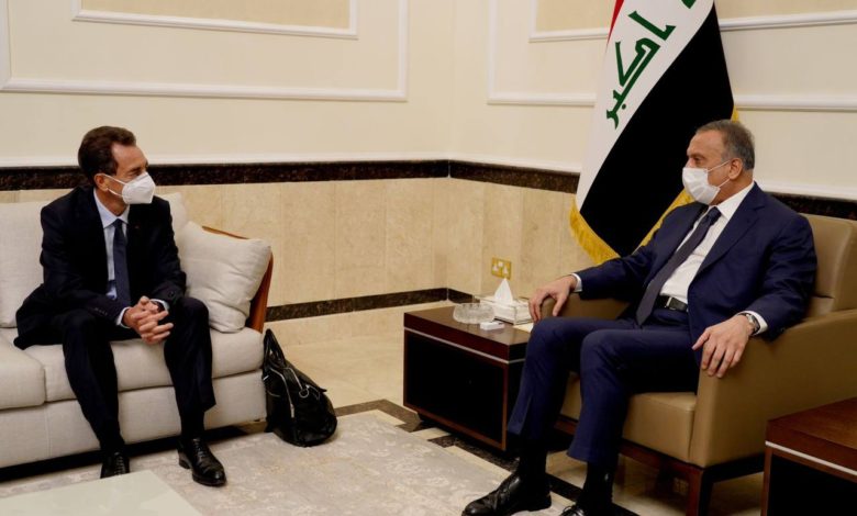 الكاظمي يستقبل السفير الفرنسي ويتسلم رسالة خطية من ماكرون 1 EDC78765 4CEC 4956 8ABD 955F2F47A823